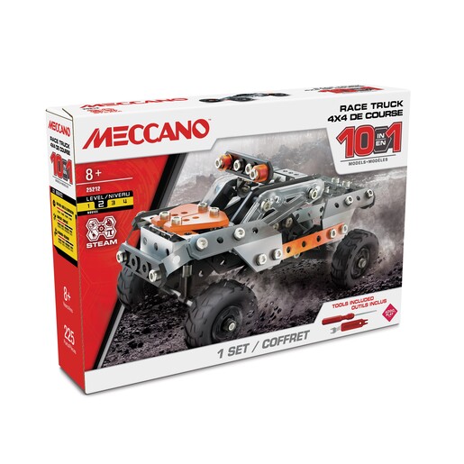 Meccano 10 Race Truck, multi model
