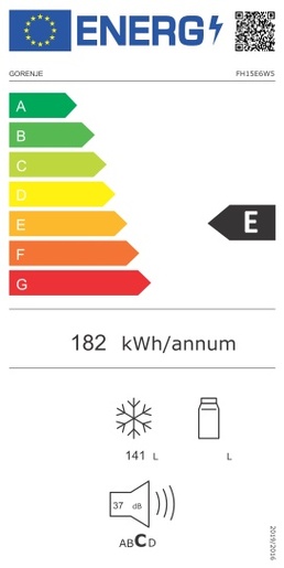 Gorenje zamrzivač FH15E6W5