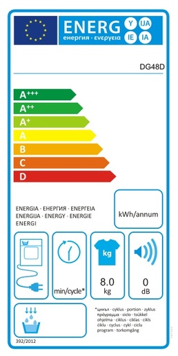 Gorenje sušilica rublja DG48D