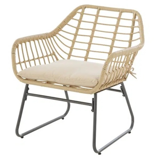 Hesperide set vrtnog namještaja Lambada 135 x 75 x 230 cm, bež, 4/1