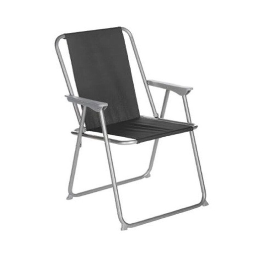 Neka sklopivi stolac Grecia 55 x 52 x 76 cm, crna