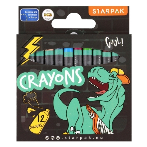 Pastele, voštane, Starpak, Dino, 12 kom