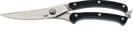 Kela škare za perad BOCA, 24.5x5x1.5 cm nehrđajući čelik crna