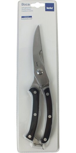 Kela škare za perad BOCA, 24.5x5x1.5 cm nehrđajući čelik crna