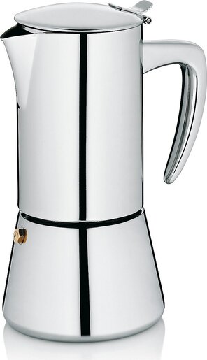 Kela kafetijera LATINA, 300ml nehrđajući čelik srebrna