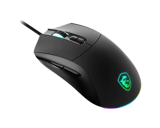 MSI Forge GM320, žični optički miš, 12800 DPI, crni, S12-0402420-HH9
