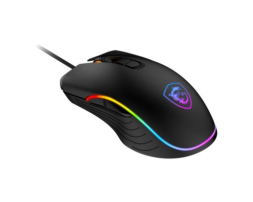MSI Forge GM300, žični optički miš, 7200 DPI, crni, S12-0402300-HH9