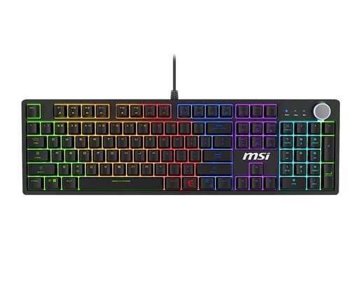 MSI Forge GK320 Red, Red switch, US layout, žičana tipkovnica, crna, S11-04US2F1-HH9
