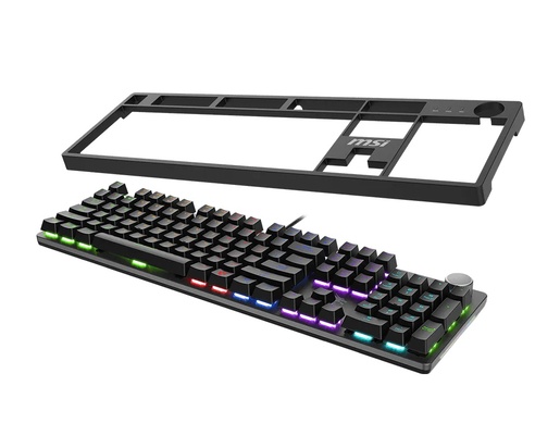 MSI Forge GK320 Red, Red switch, US layout, žičana tipkovnica, crna, S11-04US2F1-HH9