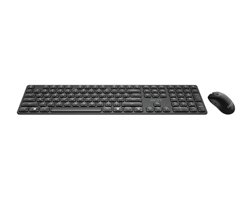 MSI Forge K210 W Combo US, bežična tipkovnica + miš, USB receiver, crna (S11-43US221-Y92)