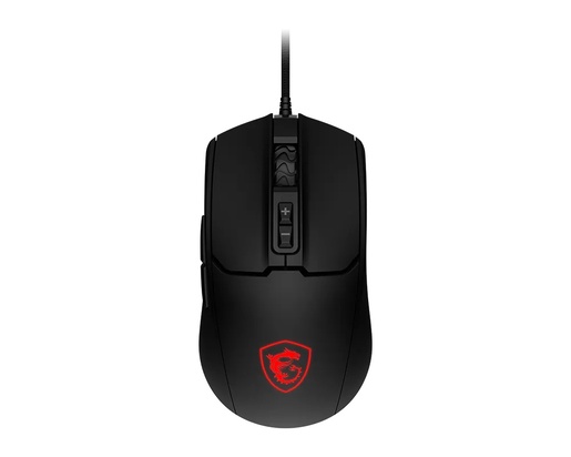 MSI Forge GM100, žični optički miš, 6400 DPI, crni, S12-0402310-HH9