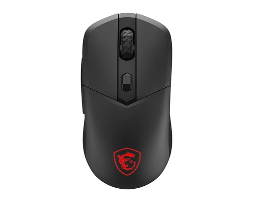 MSI Versa 300 W, bežični optički miš, 8000 DPI, crni, S12-4301260-CLA