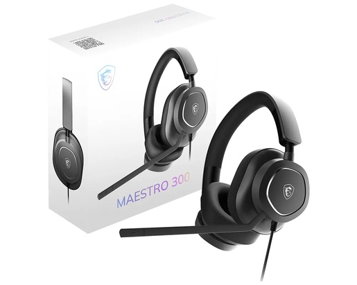 MSI Maestro 300, žične on-ear slušalice, crne, OS3-8ZC8001-000