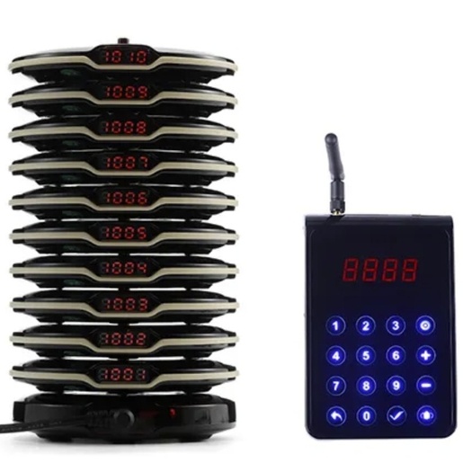 MicroPOS ugostiteljski pozivnik CS-10QM, s bazom