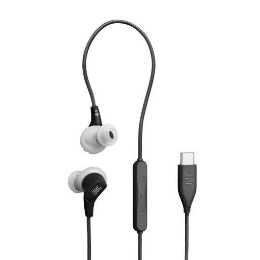 JBL Endurance Run 3 USB-C, In-Ear, žičane slušalice, crne