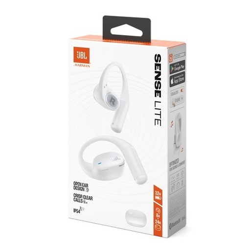 JBL Sense Lite bežične slušalice, Bluetooth, bijele