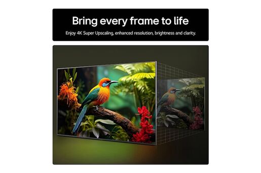 LG 43" UHD AI TV 43UA75006LA, 4K UHD, webOS Smart TV, HDR10