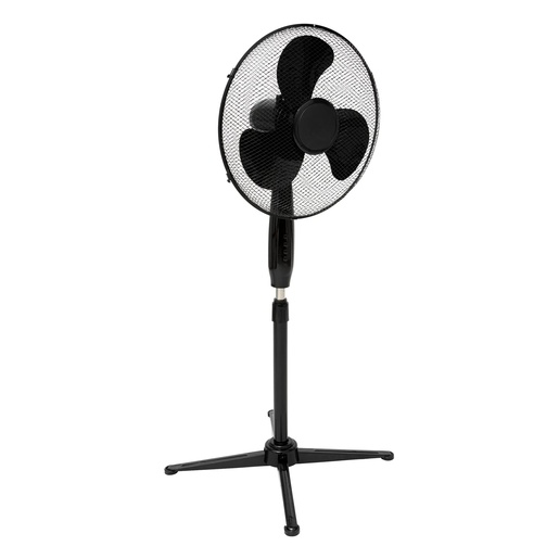 Neka samostojeći ventilator, 125 cm, čelik/PP, crna