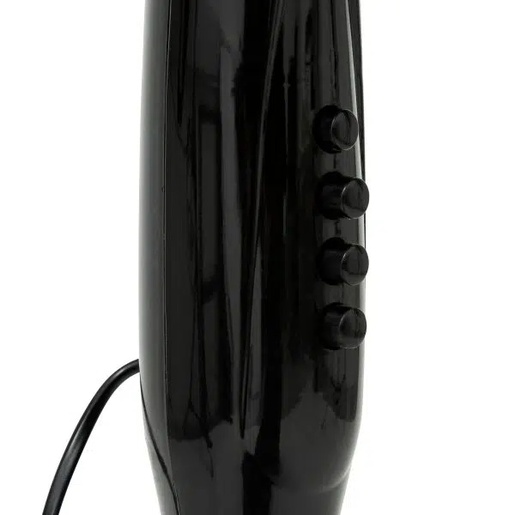 Neka samostojeći ventilator, 125 cm, čelik/PP, crna