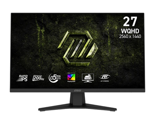 MSI 27" gaming monitor MAG 274QF E20, WQHD, 200Hz, IPS