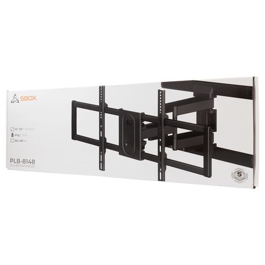SBOX zidni nosač PLB-8148, 43-100, do 60kg, 800x400