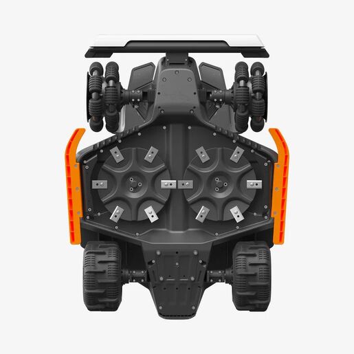 Mammotion LUBA 3, profesionalna robotska kosilica AWD 3000, 165 W, dvostruki rezni disk 400 mm, košnja do 3000 m², tri-fusion pozicioniranje, GPS + zaštita od krađe