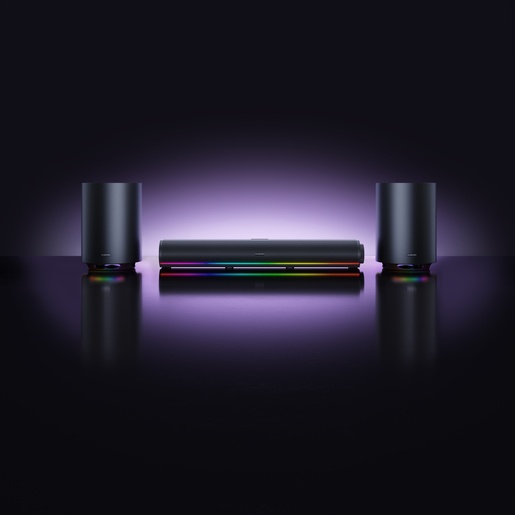Xiaomi Desktop Speaker Pro Set, zvučnici, 10W, RGB, crna