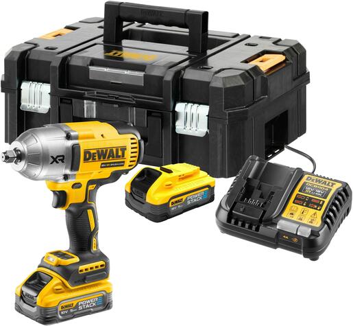 DEWALT aku udarni odvijač DCF900H2T-QW,18V, 1/2" BL, 2x5.0Ah POWERSTACK, 1355/1898Nm