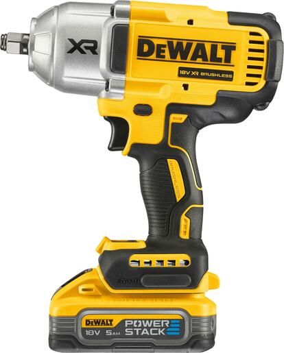DEWALT aku udarni odvijač DCF900H2T-QW,18V, 1/2" BL, 2x5.0Ah POWERSTACK, 1355/1898Nm
