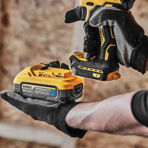 DEWALT aku udarna bušilica DCD805H2T-QW, 18V, 90Nm, BL, 2x5.0Ah POWERSTACK