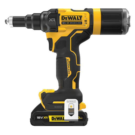 DEWALT aku kliješta za blok zakovice DCF403D2GT-QW, 18V, 2x2.0Ah, 4.8mm, 10KN