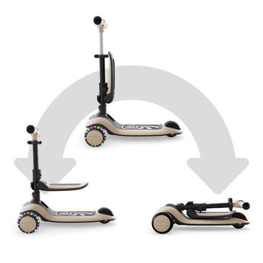 Kinderkraft romobil HALLEY 2, Stone White