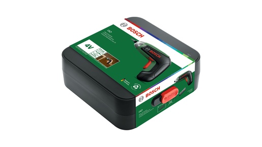 BOSCH aku odvijač IXO Gen8, 3.6V, 2.0Ah, 6.5Nm + set od 10 bitova + kutija