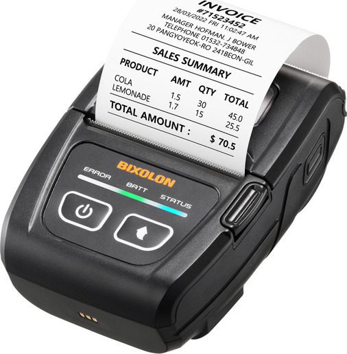 Bixolon POS prijenosni pisač SPP-C200IK/BEG, crni