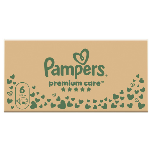 Pampers Premium Care pelene, vel. 6, 13-18 kg, 116 kom