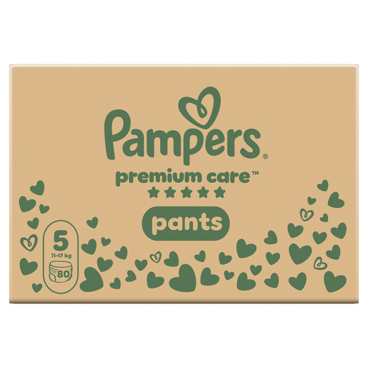 Pampers Premium Care Pants pelene gaćice, vel. 5, 11-17 kg, 80 kom