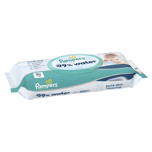 Pampers Aqua vlažne maramice, 60 kom