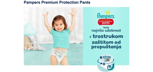 Pampers Pants pelene gaćice, vel. 4, 9-15 kg, 25 kom