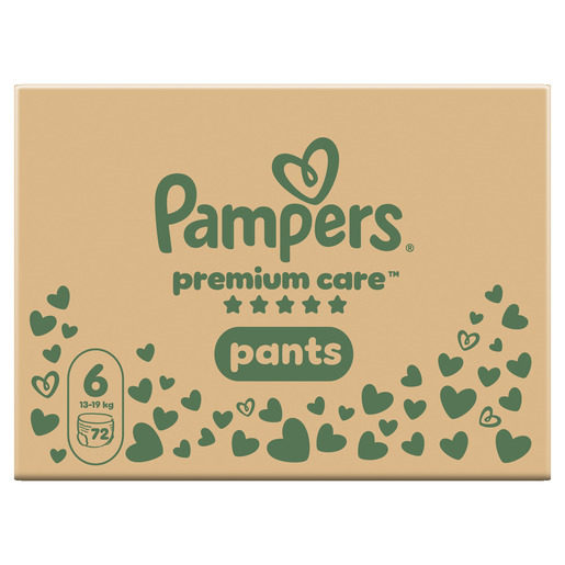 Pampers Premium Care Pants pelene gaćice, vel. 6, 13-19 kg, 72 kom