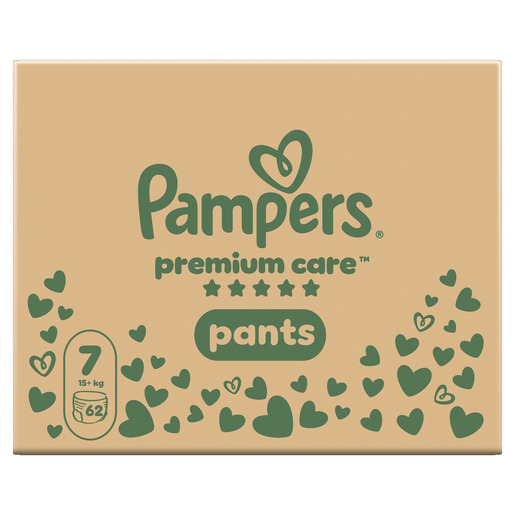 Pampers Premium Care Pants pelene gaćice, vel. 7, 15 kg+, 62 kom