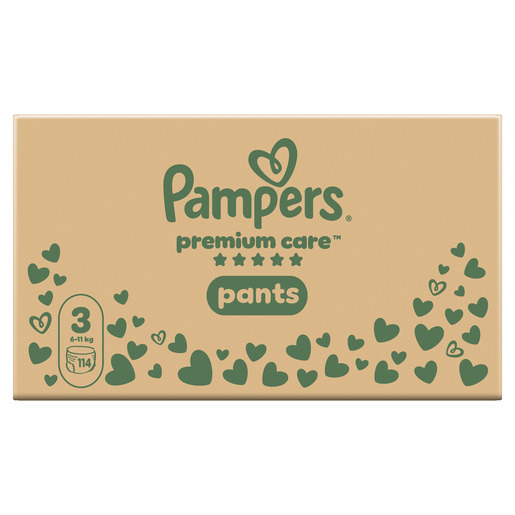 Pampers Premium Care Pants pelene gaćice, vel. 3, 6-11 kg, 114 kom