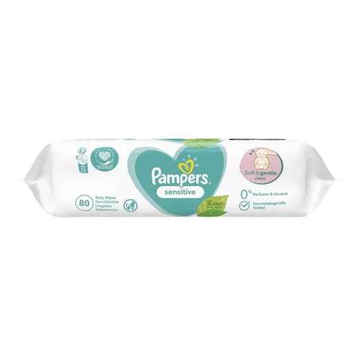 Pampers Sensitive vlažne maramice, 1 pakiranje, 80 kom
