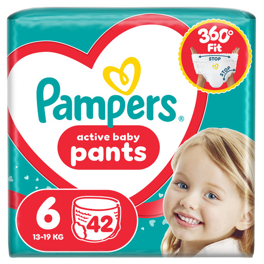 Pampers Pants pelene gaćice, vel. 6, 14-19 kg, 42 kom