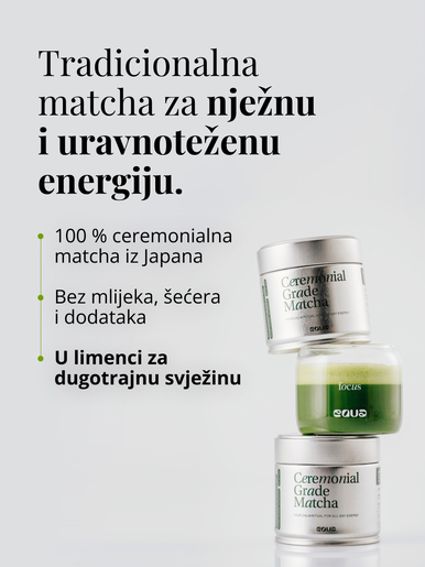 EQUA Matcha Ceremonijalna + limenka za dugotrajnu svježinu, 50g