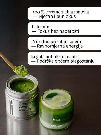 EQUA Matcha Ceremonijalna + limenka za dugotrajnu svježinu, 50g