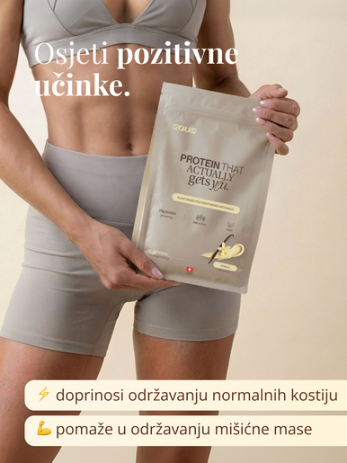 EQUA veganski protein, vanilija, 600g