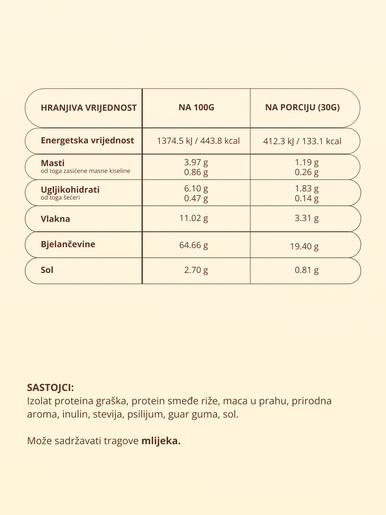 EQUA veganski protein, vanilija, 600g