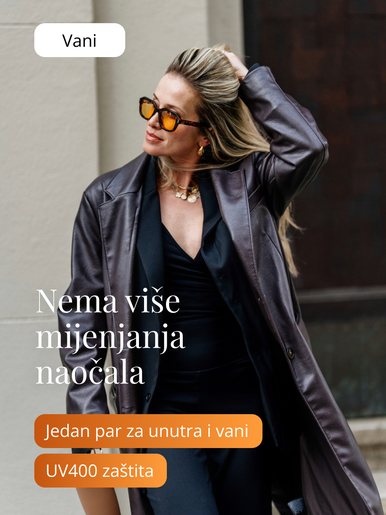 EQUA The Editor naočale za plavo svjetlo i UV, crne