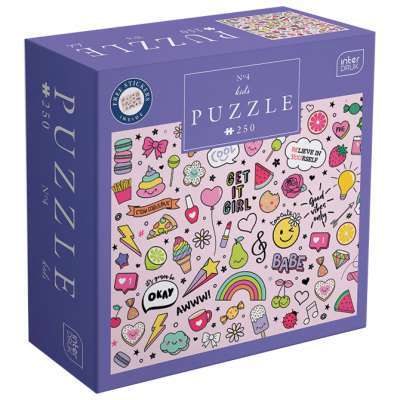 Interdruk puzzle 250 kom Kids 4 Icons