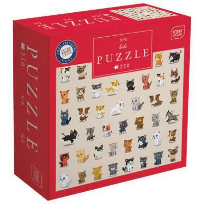 Interdruk puzzle 250 kom Kids 8 Cats